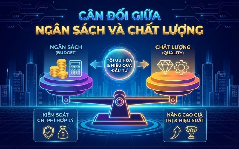 Cân Đối Giữa Ngân Sách Và Chất Lượng