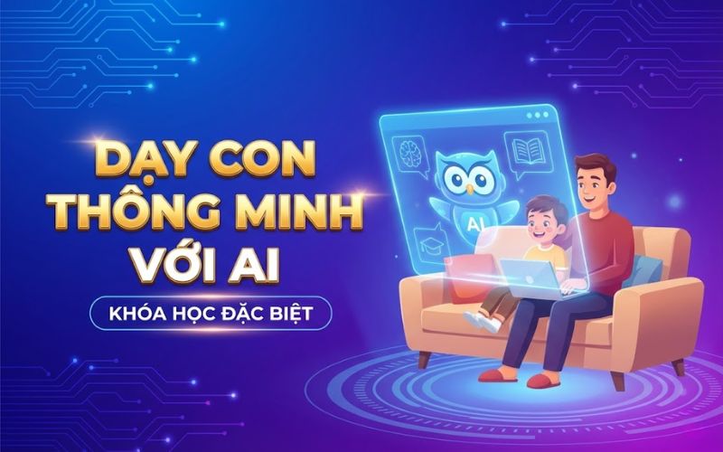 Khóa học Dạy con thông minh với AI