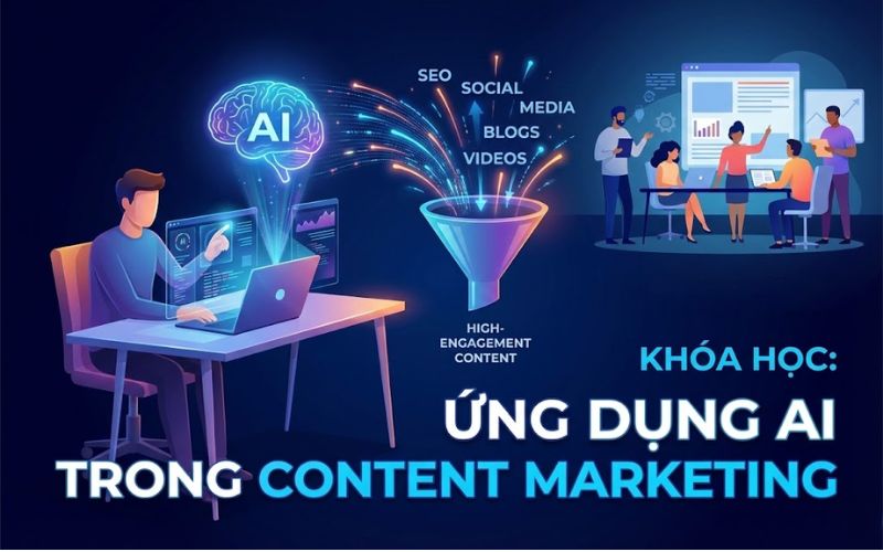 Khóa học Ứng dụng AI trong Content Marketing