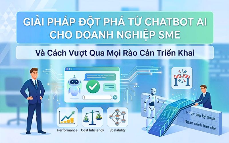 Giải Pháp Đột Phá Từ Chatbot AI Cho Doanh Nghiệp SME Và Cách Vượt Qua Mọi Rào Cản Triển Khai